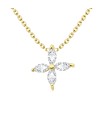 Flower Silver Necklaces SPE-5821